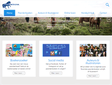 Tablet Screenshot of paardenboeken.nl